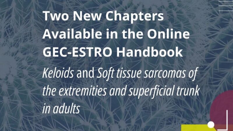 New chapters in the GEC-ESTRO Handbook of Brachytherapy