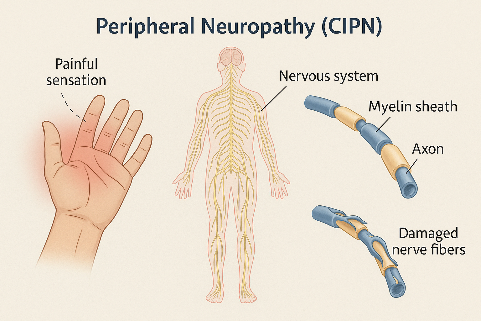 Neurological side effects of chemotherapy