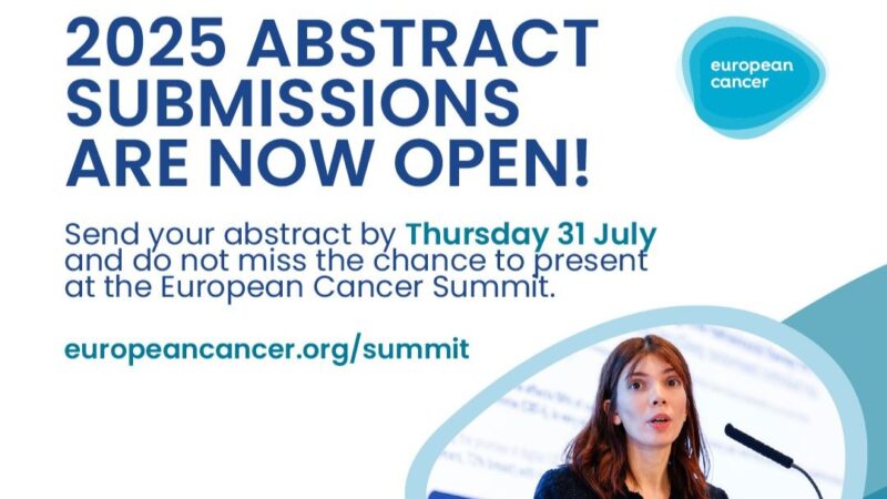 European Cancer Organisation announced open submissions for European Cancer Summit 2025 abstracts
