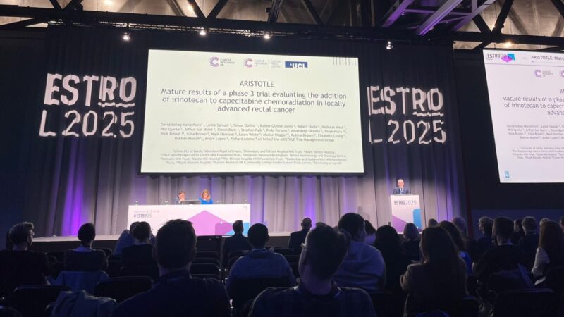 David Sebag-Montefiore Shares ARISTOTLE Rectal Cancer Trial Results at ESTRO25