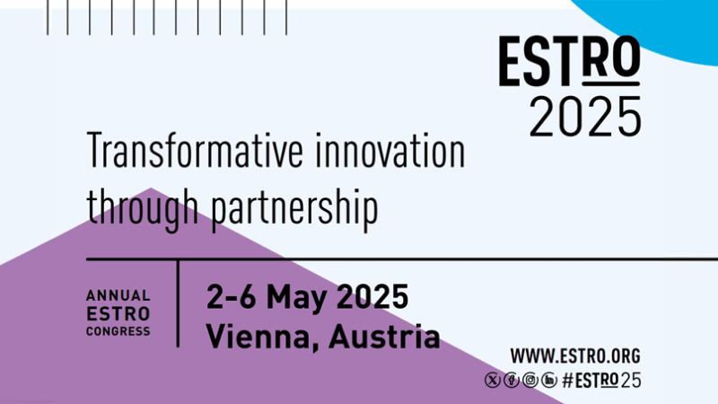 Thrilled to be taking part in ESTRO 2025 in Vienna – EORTC