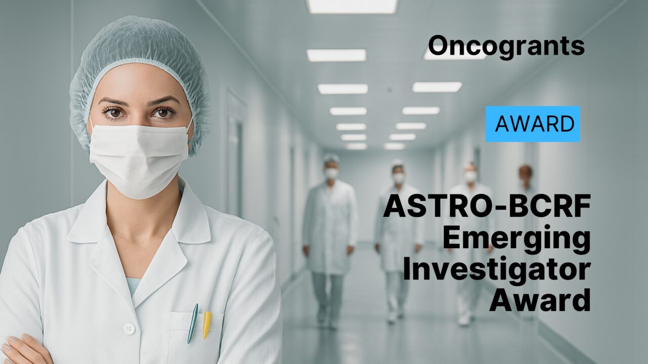 ASTRO-BCRF Emerging Investigator Award