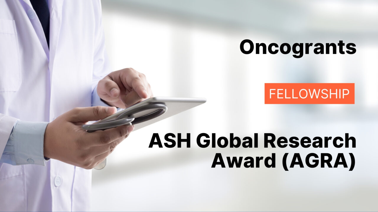 ASH Global Research Award (AGRA)