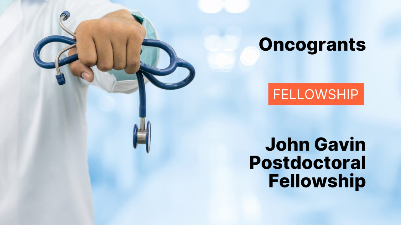 John Gavin Postdoctoral Fellowship