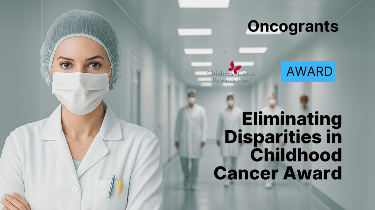Eliminating Disparities in Childhood Cancer: CCRF 2025 Disparities Award
