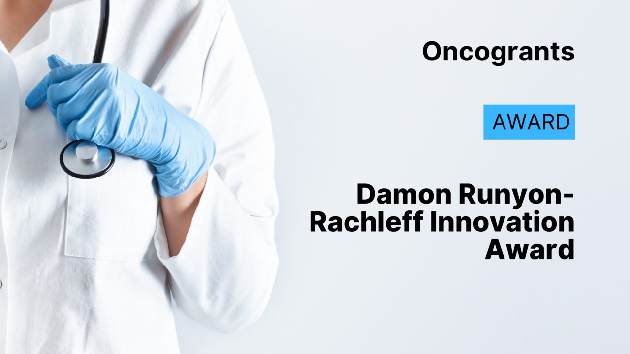 Damon Runyon-Rachleff Innovation Award