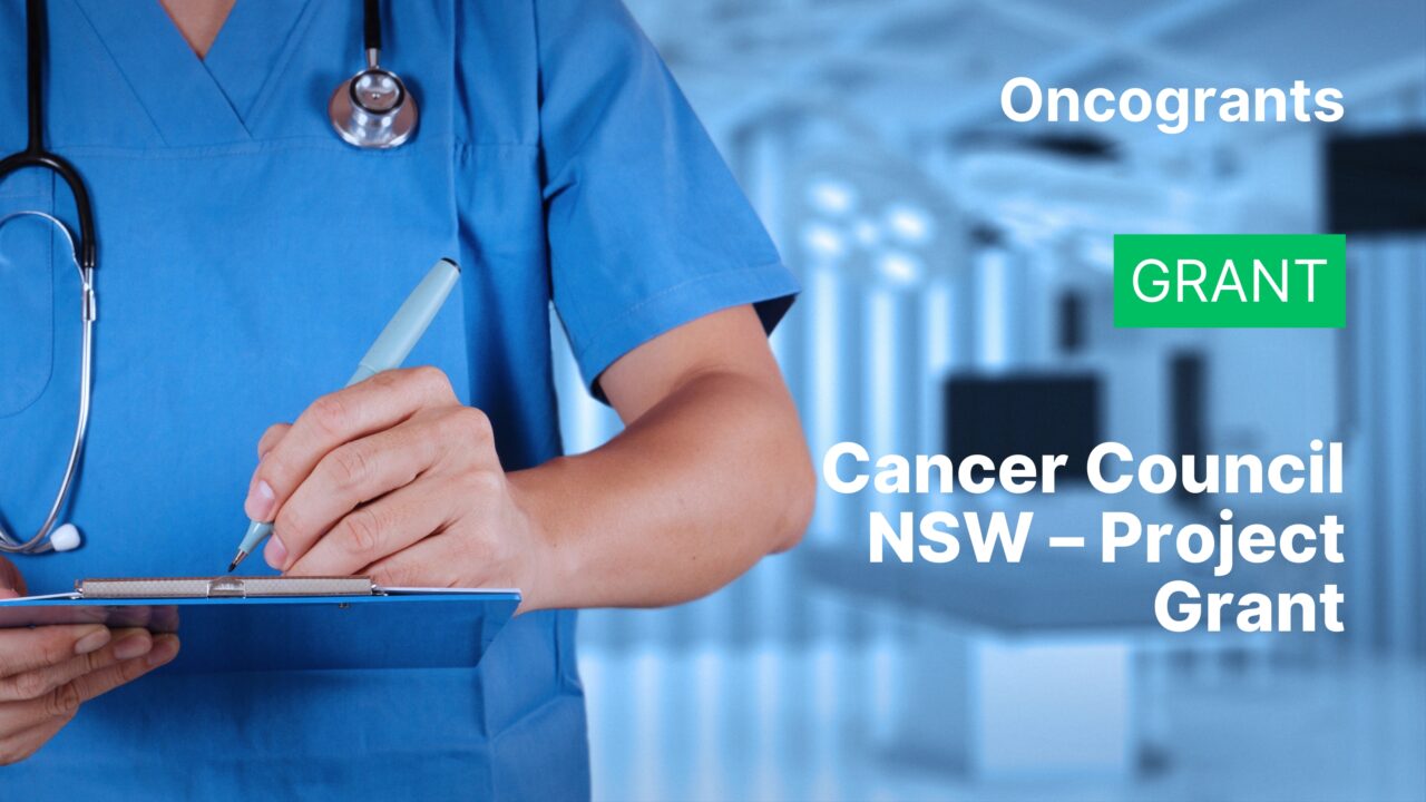 Cancer Council NSW – Project Grant