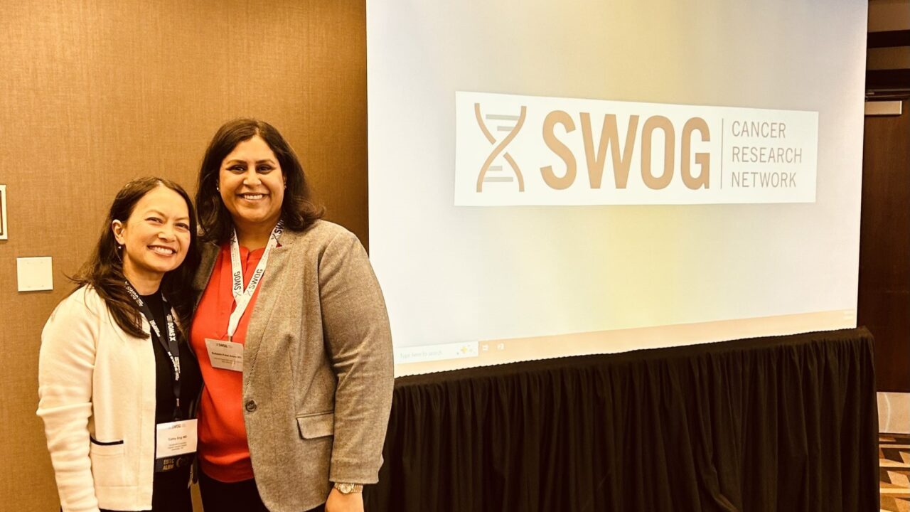 Cathy Eng Congratulates Sukeshi Arora on Promotion to Professor