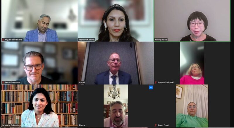 Jasmine Kamboj: Great webinar by Communities of Practice on Policy