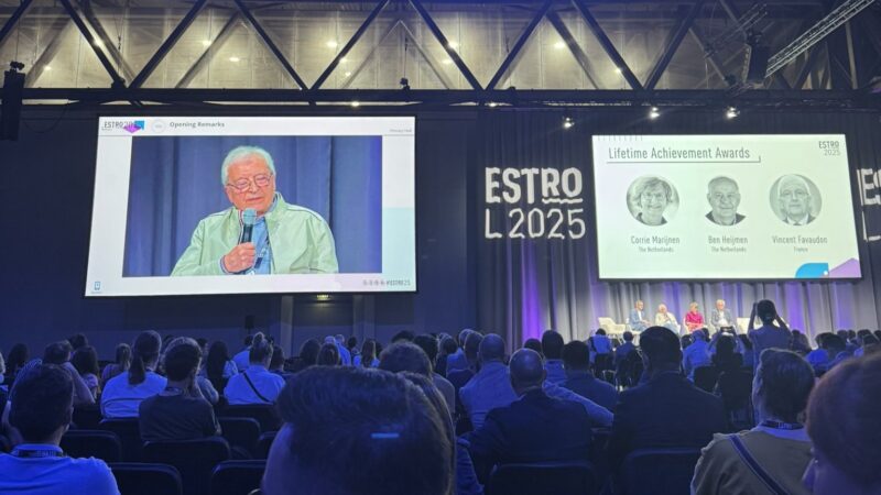Anamaria Girbovan: Prof. Vincent Favaudon’s Lifetime Achievement Award at ESTRO 2025