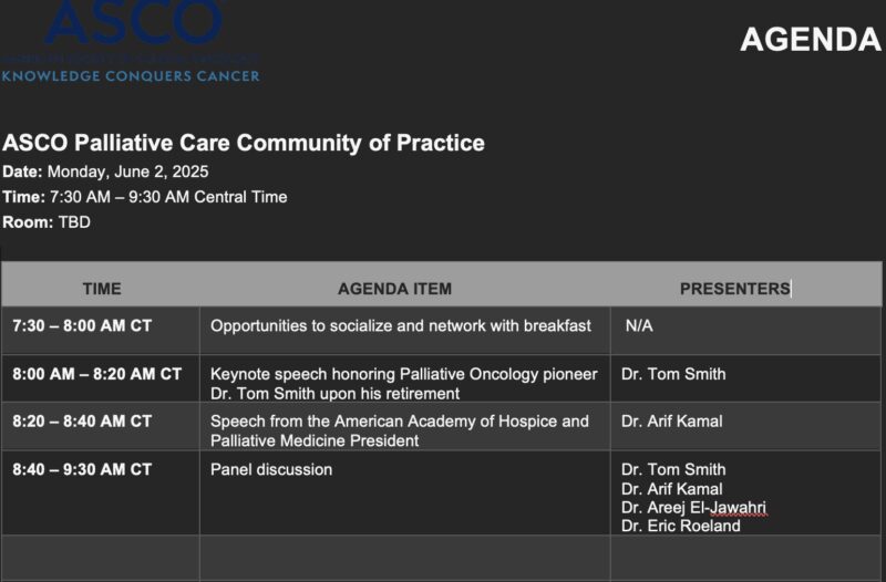 Tingting Zhang: Join Us for Supportive and Palliative Care Session at ASCO 2025