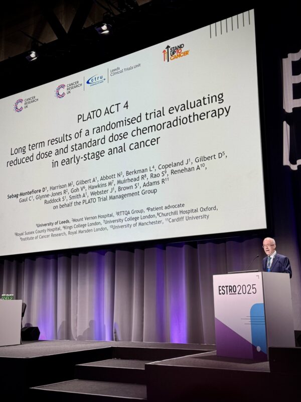 Ane Appelt: PLATO ACT 4 Results for Dose De-Escalation in Early-Stage Anal Cancer