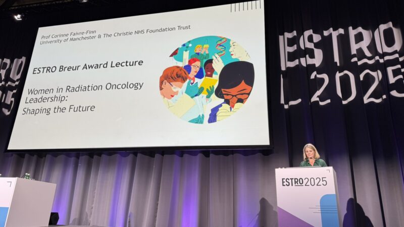 Gerry Hanna: A highly deserved Breur Award and lecture at ESTRO25