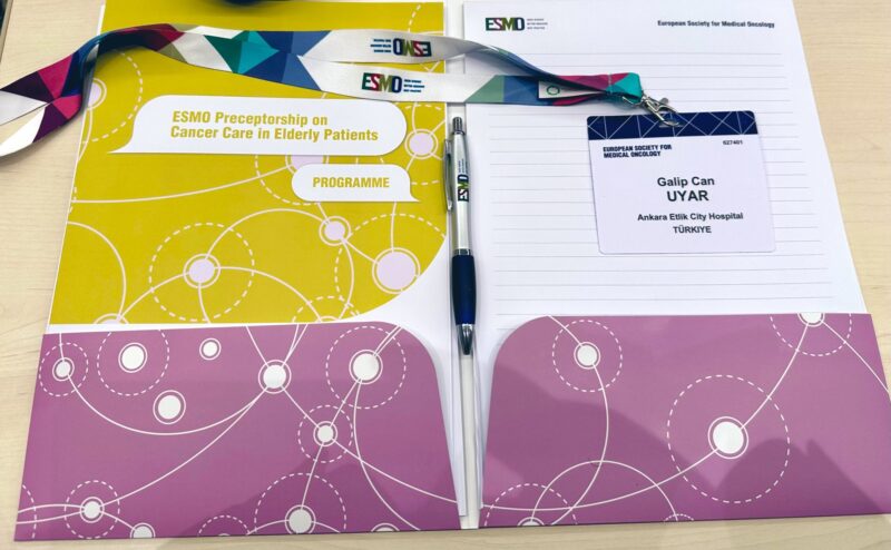 Galip Can Uyar: ESMO Preceptorship in Geriatric Oncology