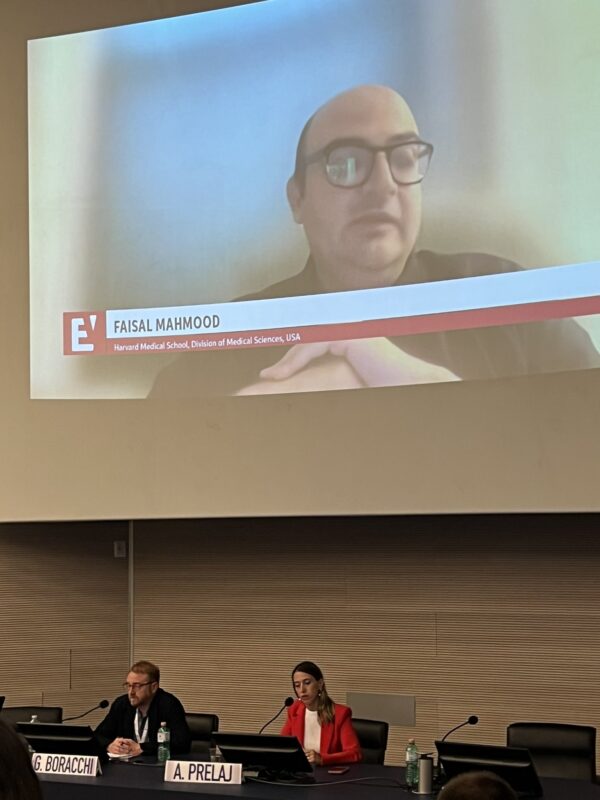 Helena Linardou: Visionary lecture from Faisal Mahmood at AI for Oncology in Milan