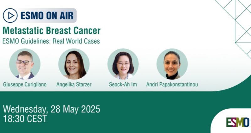 ESMO Guidelines: Real World Cases – Webinar Series: Metastatic Breast Cancer 2025