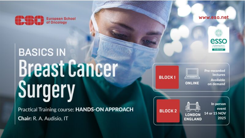 ESO Opens Applications for Breast Cancer Surgery Training Course