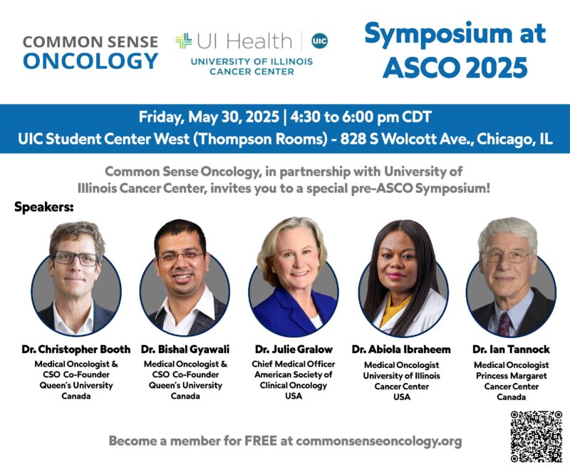 Deme Karikios: Great Opportunity to Hear More About Common Sense Oncology at ASCO25