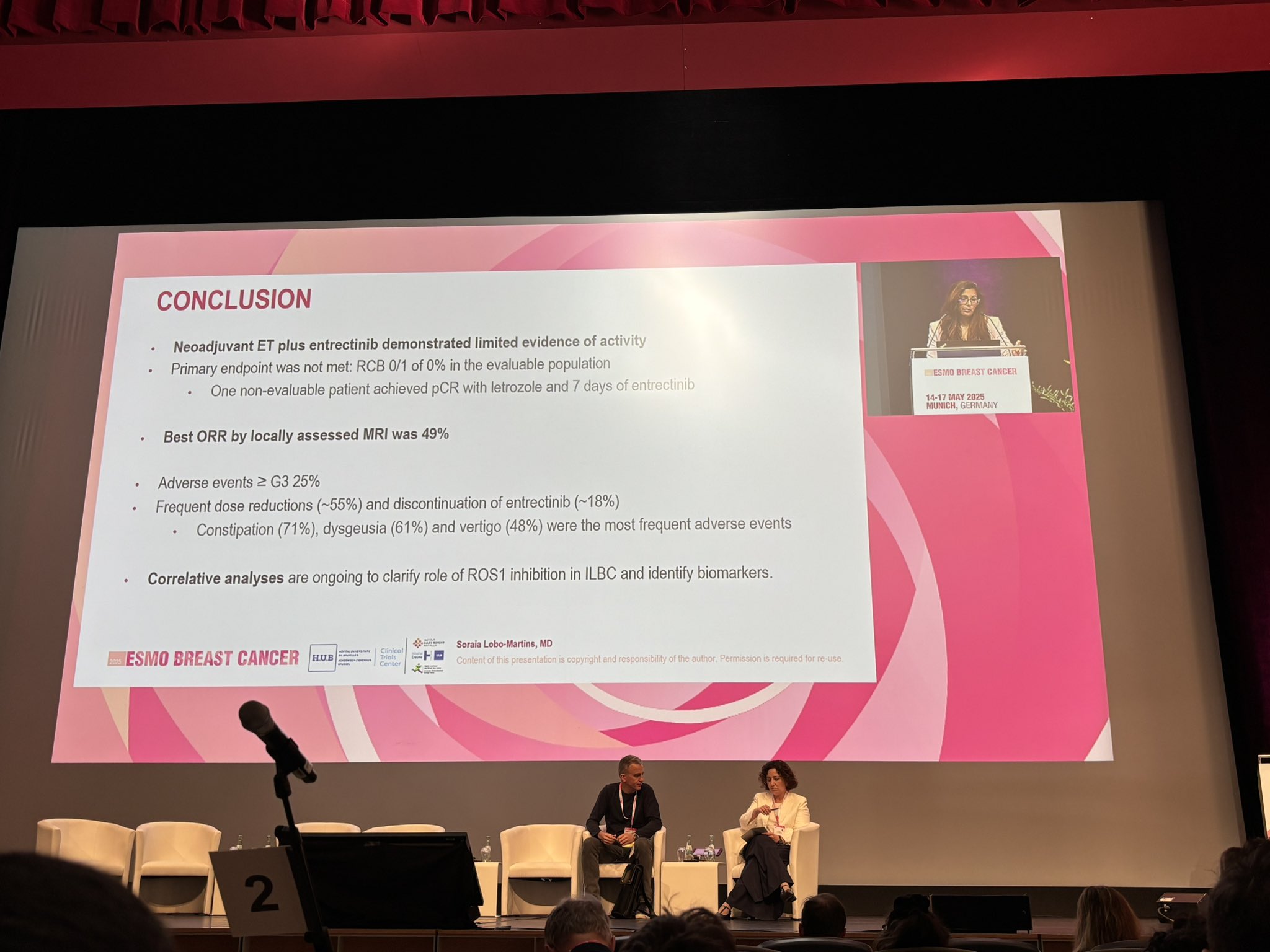 ROSALINE Trial Reports 49% Response in Lobular Breast Cancer at ESMO 2025 2 rosaline trial conclusion