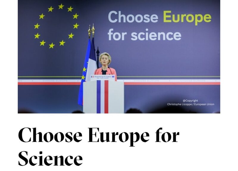 Catharine Young: 'Choose Europe for Science' Plan to Recruit Scientific Talent