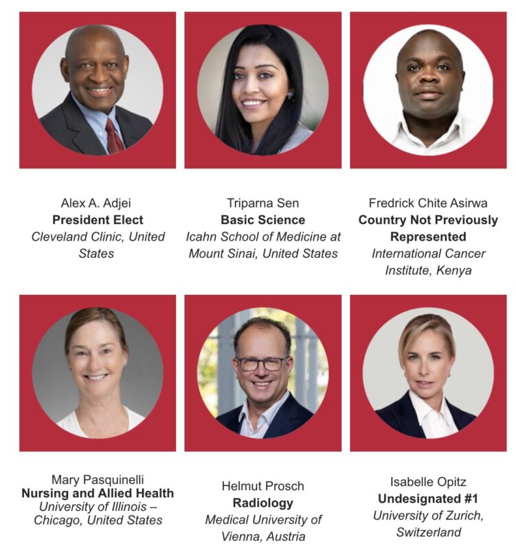 Stephen V Liu: Congratulations to The Newly Elected IASLC Board Members