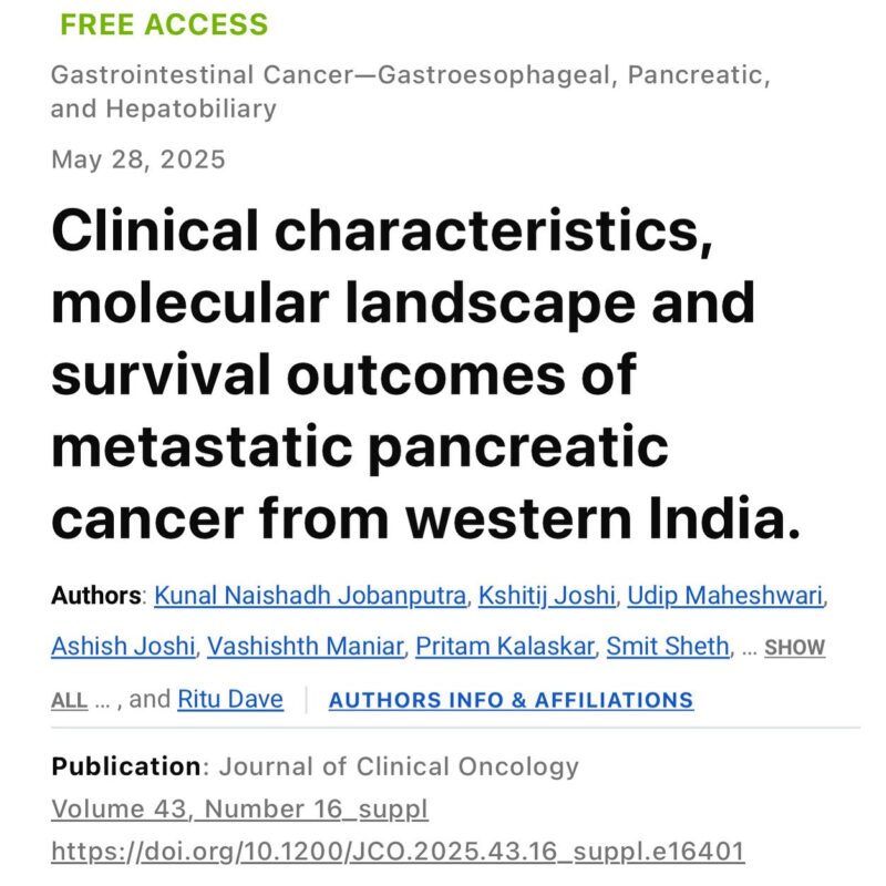 Pancreatic Cancer