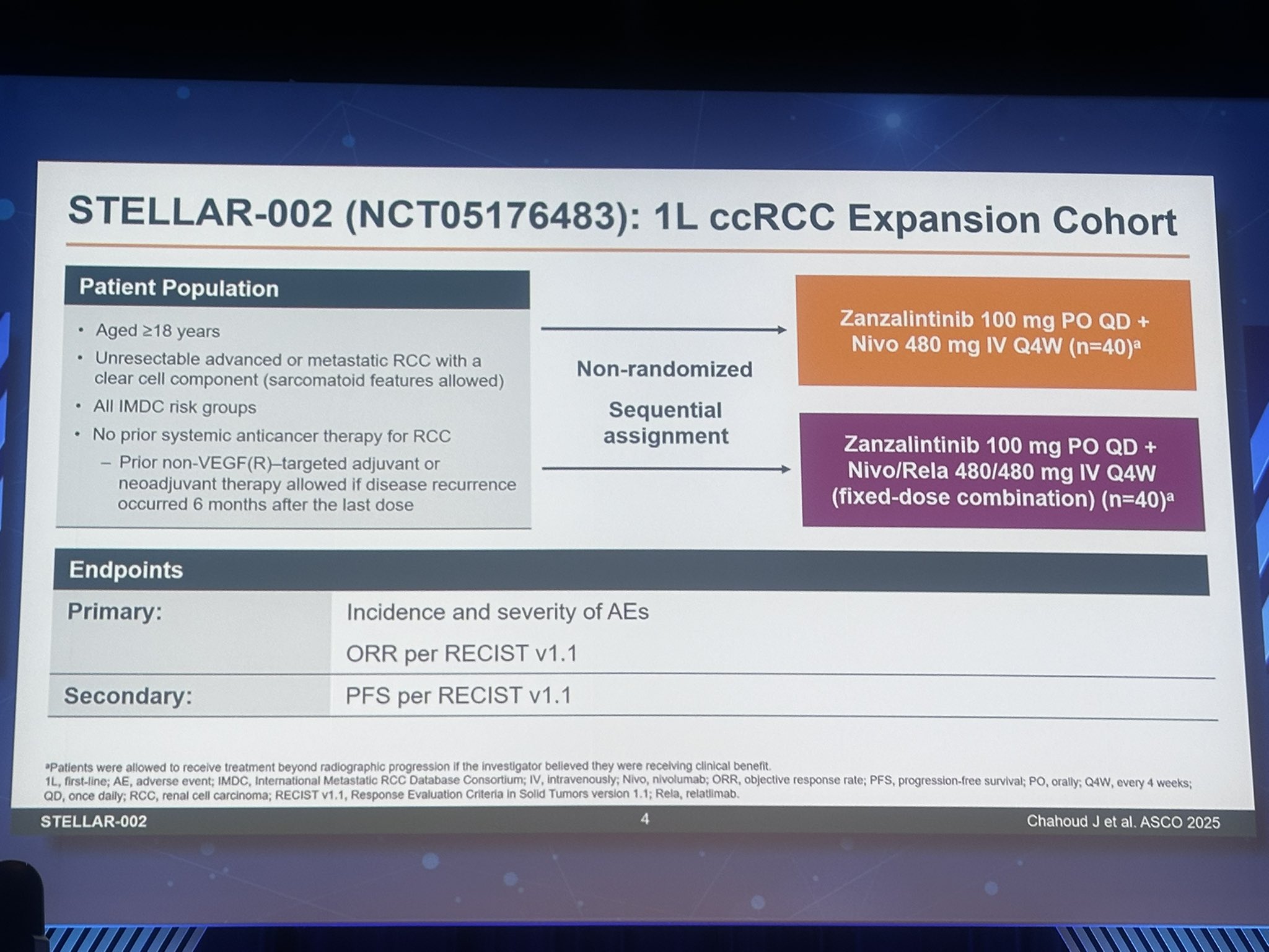 Stellar-002 trial
