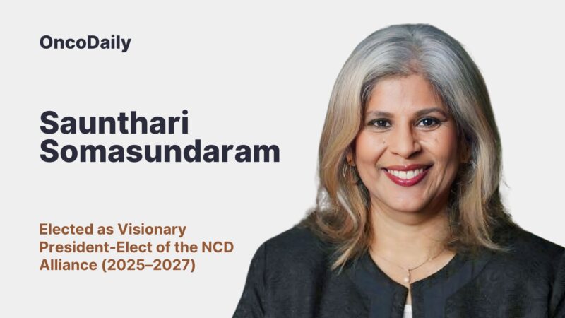 Dato’ Dr Saunthari Somasundaram Elected as Visionary President-Elect of the NCD Alliance (2025–2027)