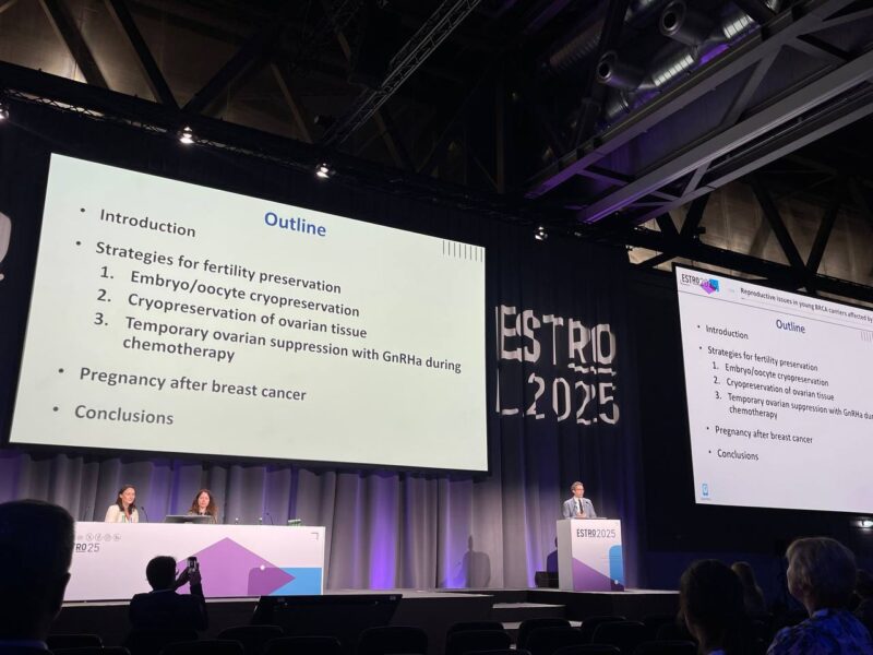 Breast Cancer in Young patients at ESTRO 2025: Reproductive issues in young BRCA carriers affected by breast cancer