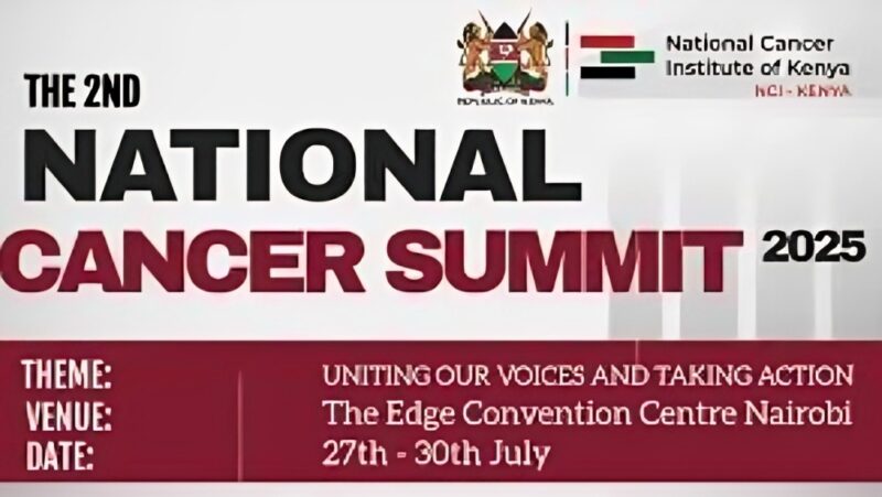 Register for 2nd National Cancer Summit hosted by the National Cancer Institute of Kenya