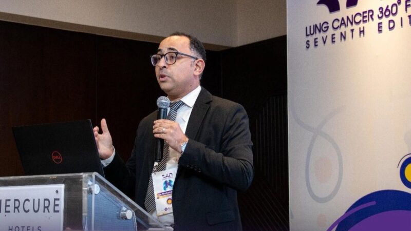 Mohamed Emam Sobeih Shared Insights on Precision Medicine in Lung Cancer at CJC Lung 360
