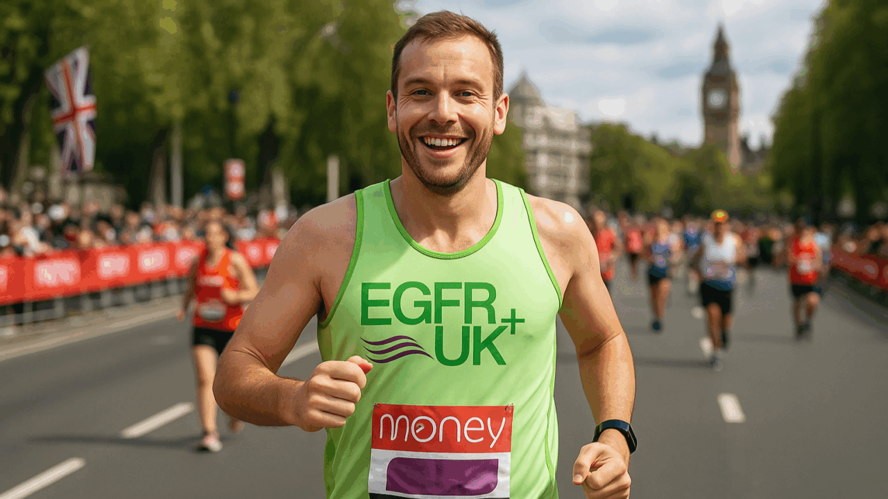 EGFR Positive Lung Cancer UK got 2 places in London Marathon 2026 Run