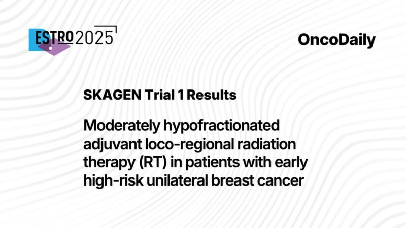 SKAGEN Trial 1 at ESTRO 2025: Moderately Hypofractionated RT Safe, But Mortality Signal Warrants Caution