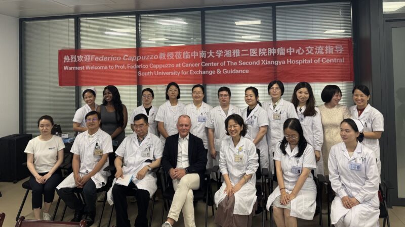 Federico Cappuzzo: Amazing Meeting at the 2nd Xiangya Hospital Cancer Center of the Central South University
