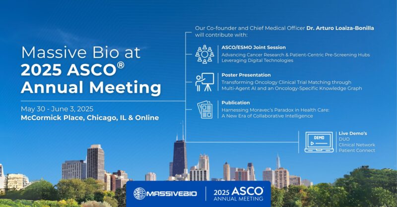 Massive Bio at ASCO 2025 Annual Meeting