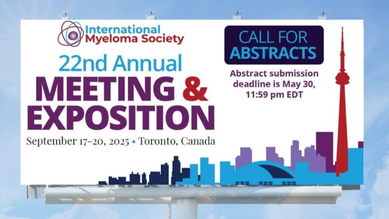 Myeloma Society Call for Abstracts for the 22nd International Myeloma Society Annual Meeting