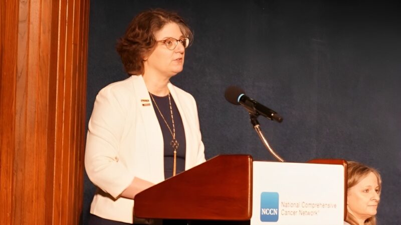 Crystal Denlinger Welcomed Attendees to the 2025 NCCN Oncology Policy Summit