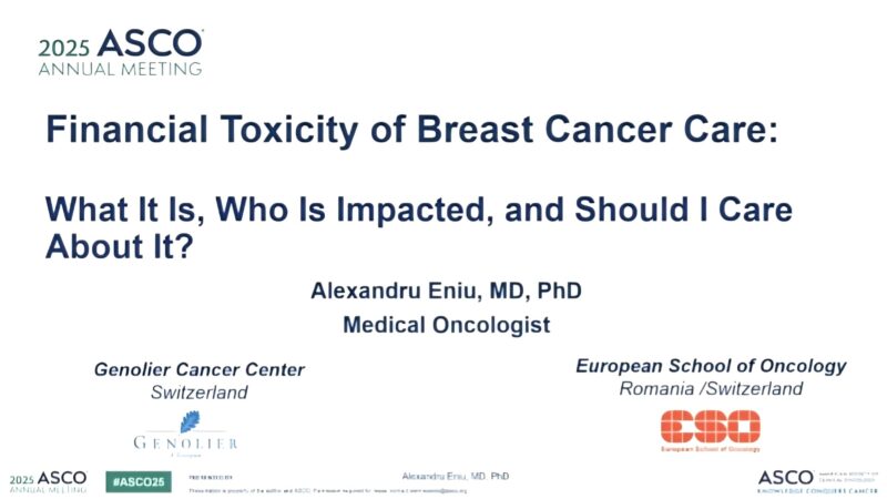 Olubukola Ayodeyele: It’s Day 1 of ASCO 2025 and the Session on Financial Toxicity Has Left Me Deeply Reflective