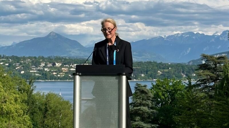 UICC President Ulrika Årehed Kågström Welcomed participants to the 1st Cancer Planners Forum