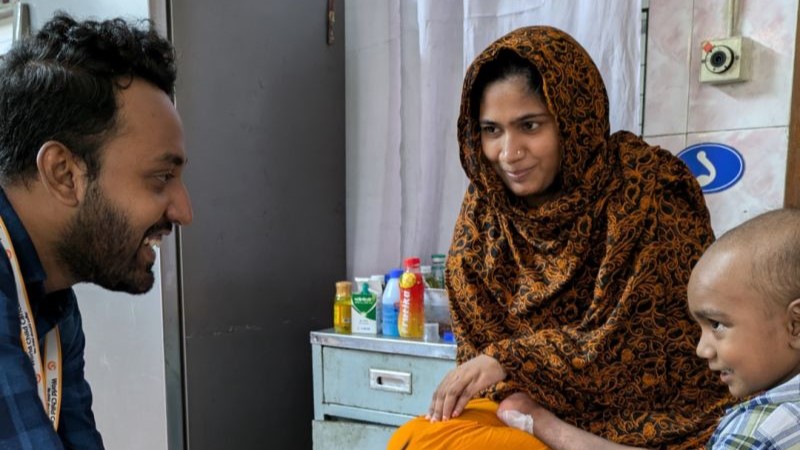 World Child Cancer USA Highlights Habibullah Mohammad Himel’s Work as Family Support Officer