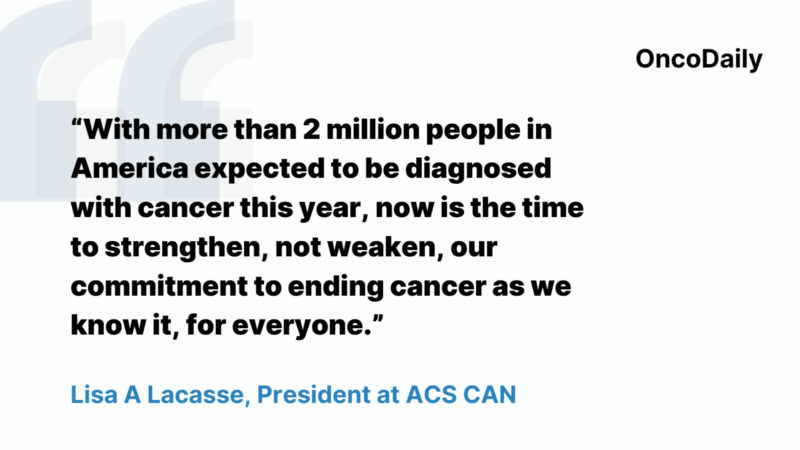 Lisa A Lacasse: ACS CAN Calls on the president for Reversal of HHS Cuts Impacting Cancer Research