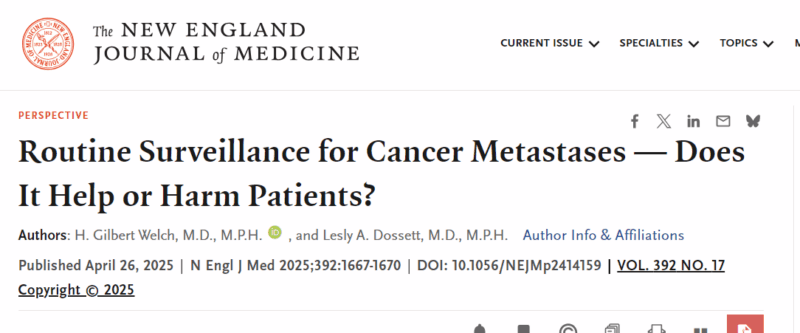 Amol Akhade: Should We Abandon Routine Cancer Surveillance?