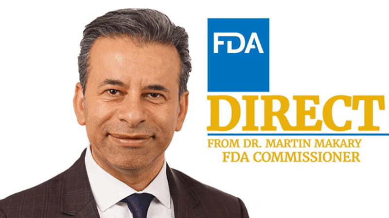 Martin Makary Discusses the Current and Future Happenings at the FDA on the FDA Direct podcast