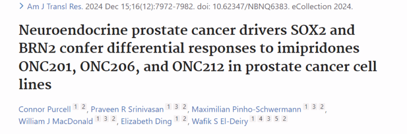 Wafik El-Deiry Reports Prostate Cancer Therapy Effective in Reducing Bone Metastases and Pain in Elderly Patients