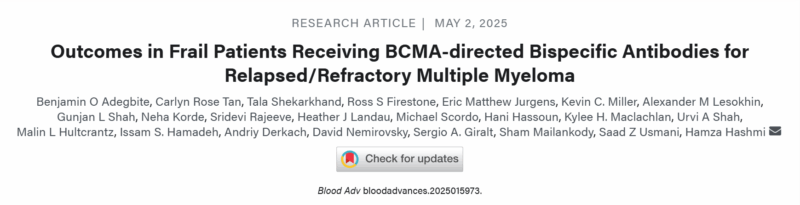 Myeloma Paper of the Day, May 3rd, suggested by Robert Orlowski