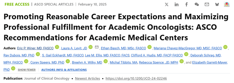 Vincent Rajkumar on Strengthening Career Pathways in Academic Oncology