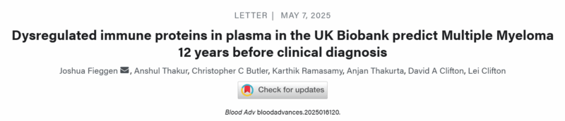 Myeloma Paper of the Day, May 8th, suggested by Robert Orlowski