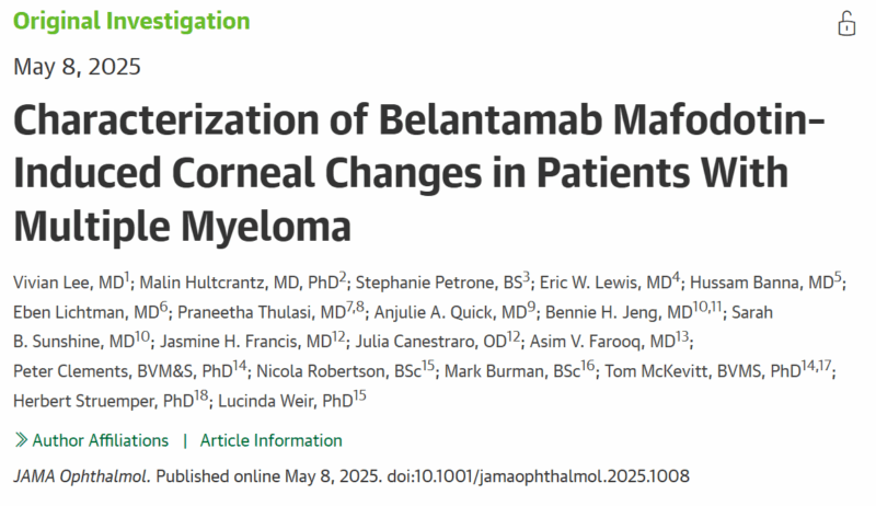 Myeloma Paper of the Day, May 9th, suggested by Robert Orlowski
