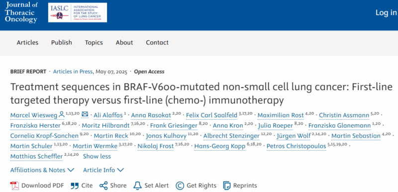 Aakash Desai: New insights in BRAFV600–mutated NSCLC