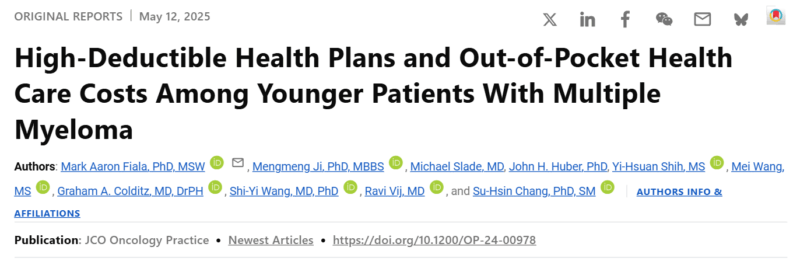 Myeloma Paper of the Day, May 13th, suggested by Robert Orlowski